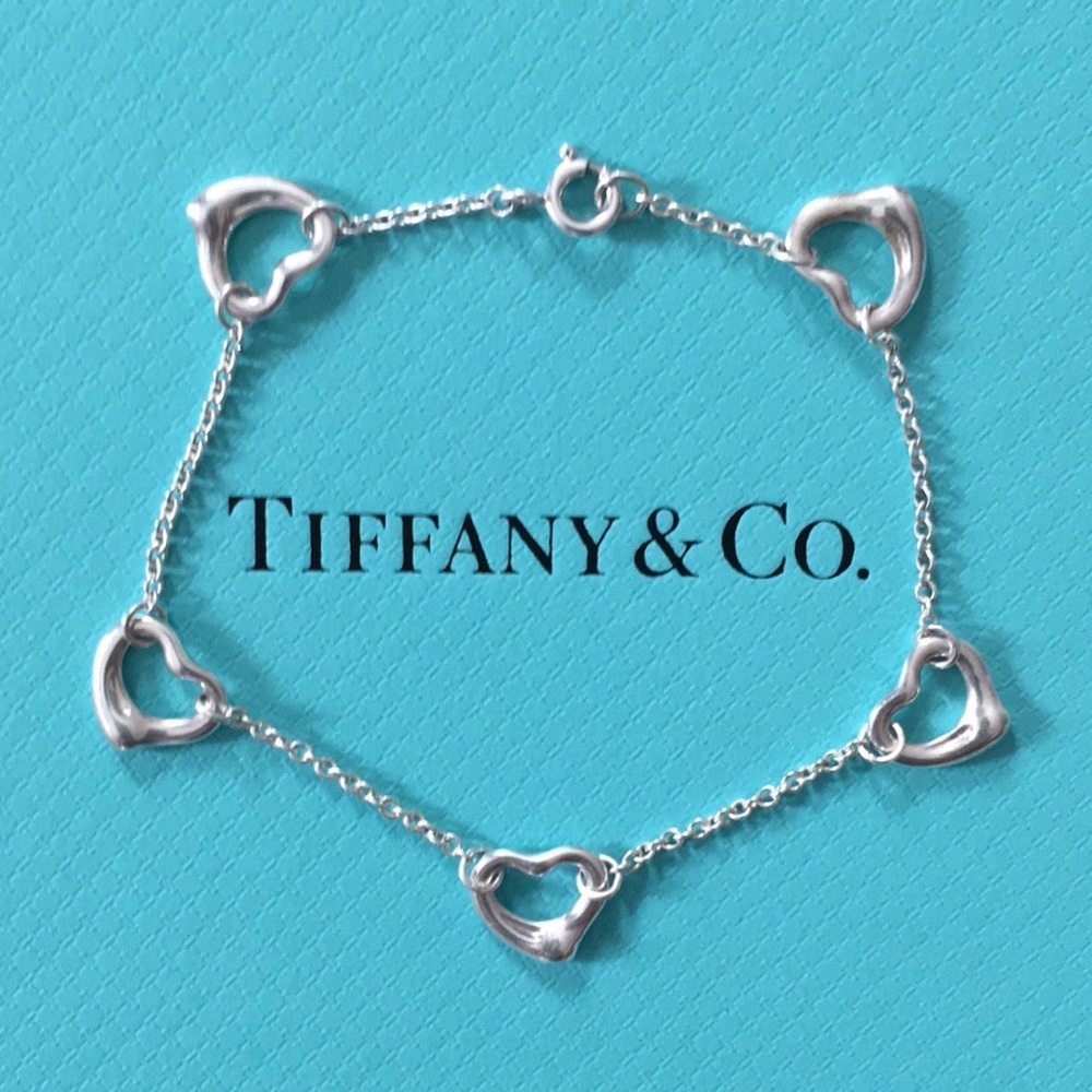 Tiffany & Co. Elsa Peretti Open Heart Bracelet